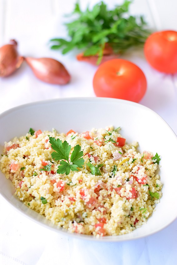 Salade semoule tomate olive5