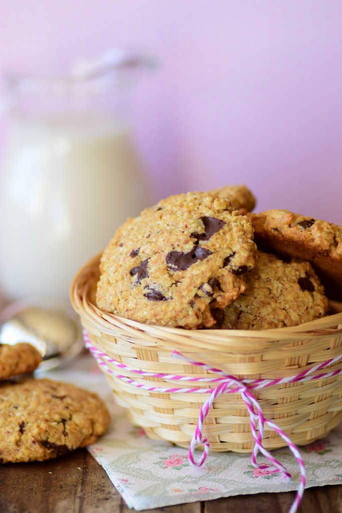 almond oatmeal cookie2