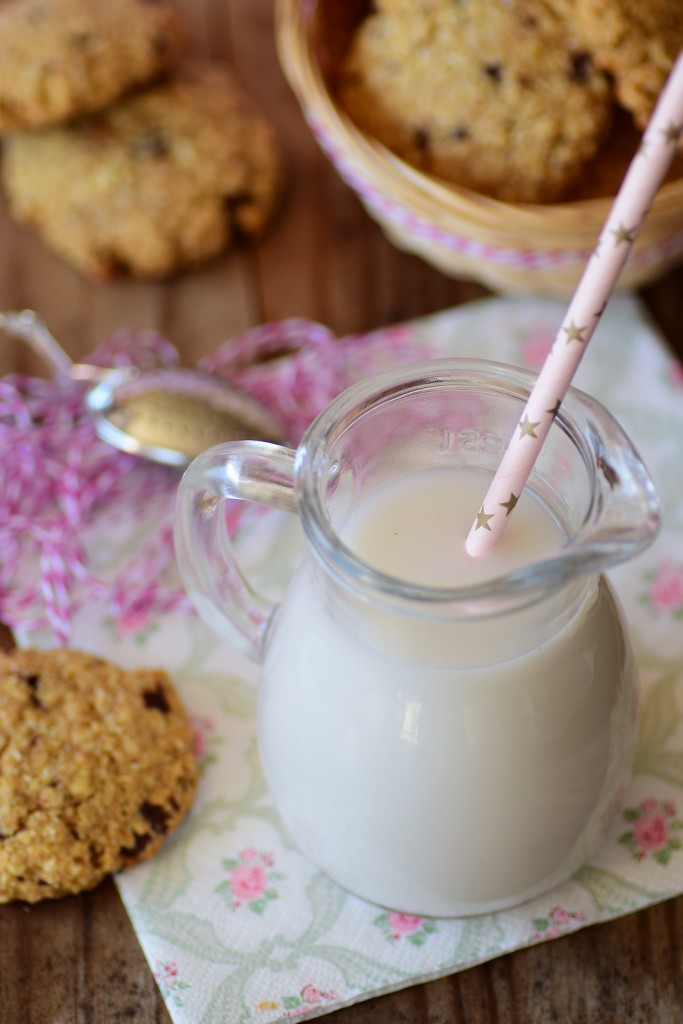 almond oatmeal cookie6